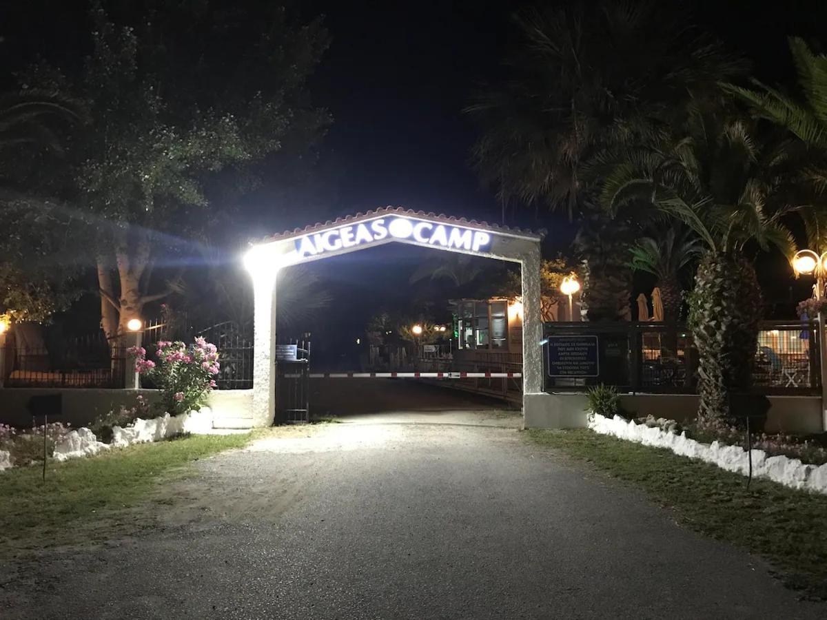 Aigeas Camping Nea Kallikrateia المظهر الخارجي الصورة